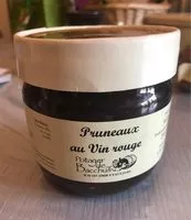 Mängden socker i Pruneaux au Vin rouge