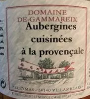 Mängden socker i Aubergines cuisinées à la provençale