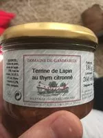Mängden socker i terrine de lapin au thym citronné