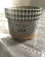 Mängden socker i Bloc de foie gras de canard