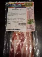 Mängden socker i Poitrine fumée bio