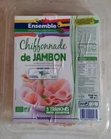 Mängden socker i Chiffonade de jambon