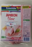 Mängden socker i Jambon blanc bio