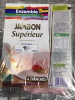 Mängden socker i Jambon Cuit Superieur 4 Tranches