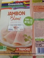 Mängden socker i Jambon blanc sans sel nitrité