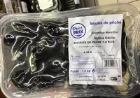 Mängden socker i Moules de peche