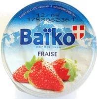 Mängden socker i Yaourt sur lit de fruits à la fraise