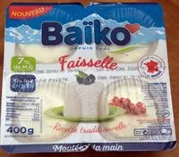 Mängden socker i Faisselle - Fromage frais