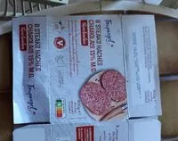 Mängden socker i 8 Steaks hachés charolais 15% façon bouchère