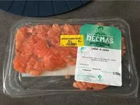 Mängden socker i Lardons de saumon