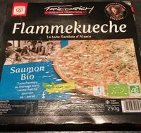 Mängden socker i Flammekueche saumon bio