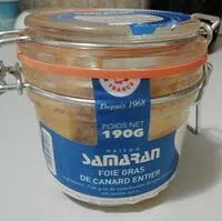 Mängden socker i Foie gras de canard entier