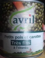 Mängden socker i Petits Pois et Carottes Très Fins à l'Étuvée