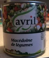 Mängden socker i Macedoine De Legumes Avril
