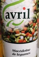 Mängden socker i Macédoine de légumes