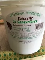Mängden socker i Faisselle de Genevrières