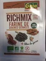 Mängden socker i RICHMIX fariné de graines