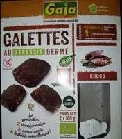 Mängden socker i Galettes au sarrasin germé choco