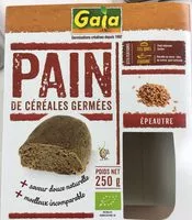 Mängden socker i Pain de Céréales Germées - Épeautre