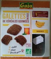 Mängden socker i Galettes de Céréales Germées à la Banane