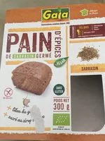 Mängden socker i Pain d'epices sarrasin germé