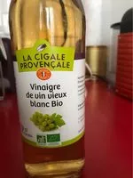 Mängden socker i Vinaigre de vin blanc biologique