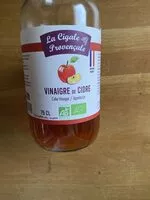 Mängden socker i Vinaigre de cidre