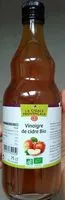 Mängden socker i Vinaigre de cidre bio