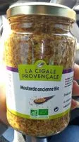 Mängden socker i Moutarde ancienne bio
