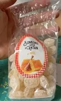 Mängden socker i Bonbon au miel