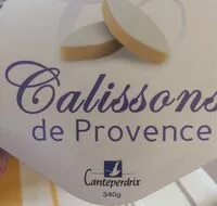 Mängden socker i Calissons de Provence