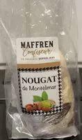 Mängden socker i Nougat de Montélimar