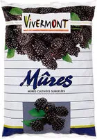 Mängden socker i Mûres cultivées surgelées