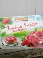 Mängden socker i Framboises surgelées
