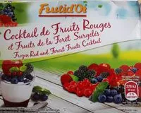 Mängden socker i Cocktail de Fruits Rouges