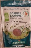 Mängden socker i Graines à germer Alfalfa Radis Fenouil