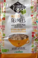 Mängden socker i My super food - Mueslis de céréales germées fruits du soleil