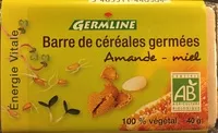 Mängden socker i Barre de céréales germées Amande-Miel