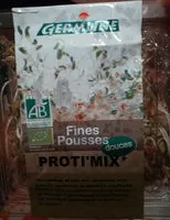 Mängden socker i Fines pousses Proti'mix