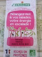 Mängden socker i Mélange trefle radis rose bio