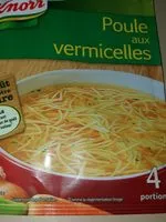 Mängden socker i Poule aux vermicelles