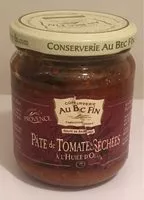 Mängden socker i Pâte de Tomates Séchées à l'huile D'olive