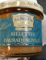 Mängden socker i Rillettes de daurade royale