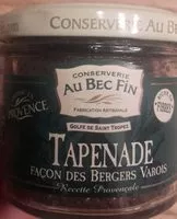 Mängden socker i Tapenade façon des bergers Varois