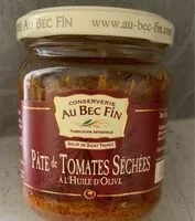 Mängden socker i Pate de tomates séchées à l’huile d’olive