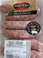 Mängden socker i Grosses saucisses aux herbes sans colorant PIVETEAU, 6 pieces
