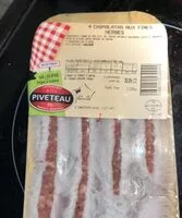 Mängden socker i Chipolatas aux fines herbes