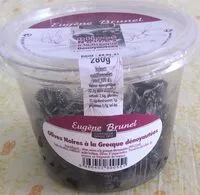 Mängden socker i Olives noires à la grecpue dénoyautées