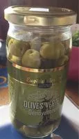 Mängden socker i Olives Vertes Dénoyautées