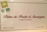 Mängden socker i Coffret Bois Pate De Fruits D'auvergne